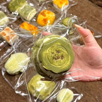 Matcha Chocolate Pudding Silicone Squishy