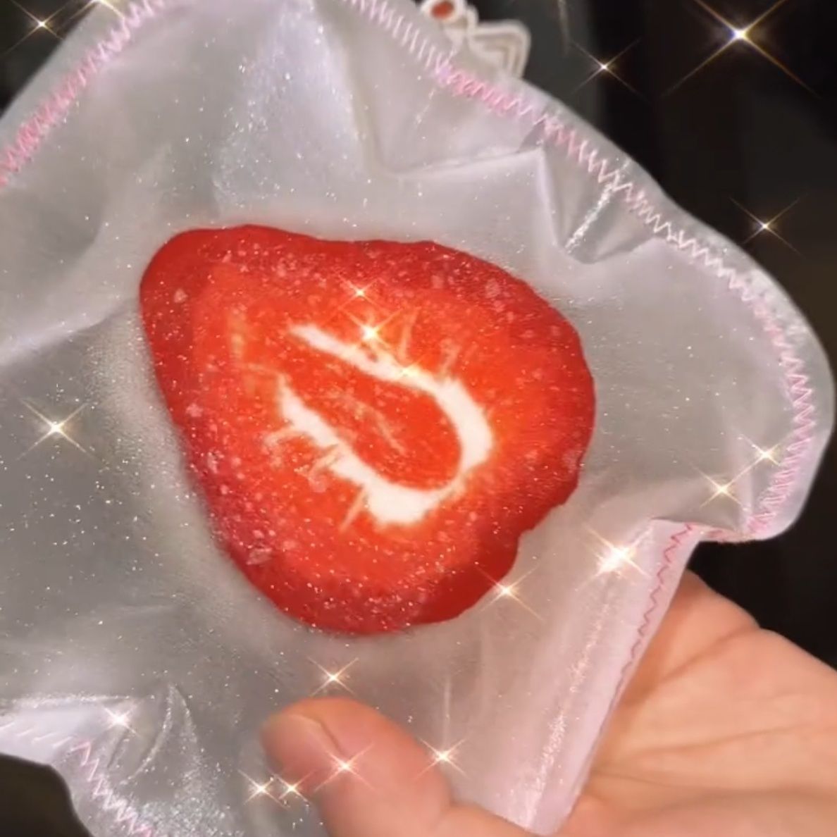 Strawberry Yogurt Silicone Squishy