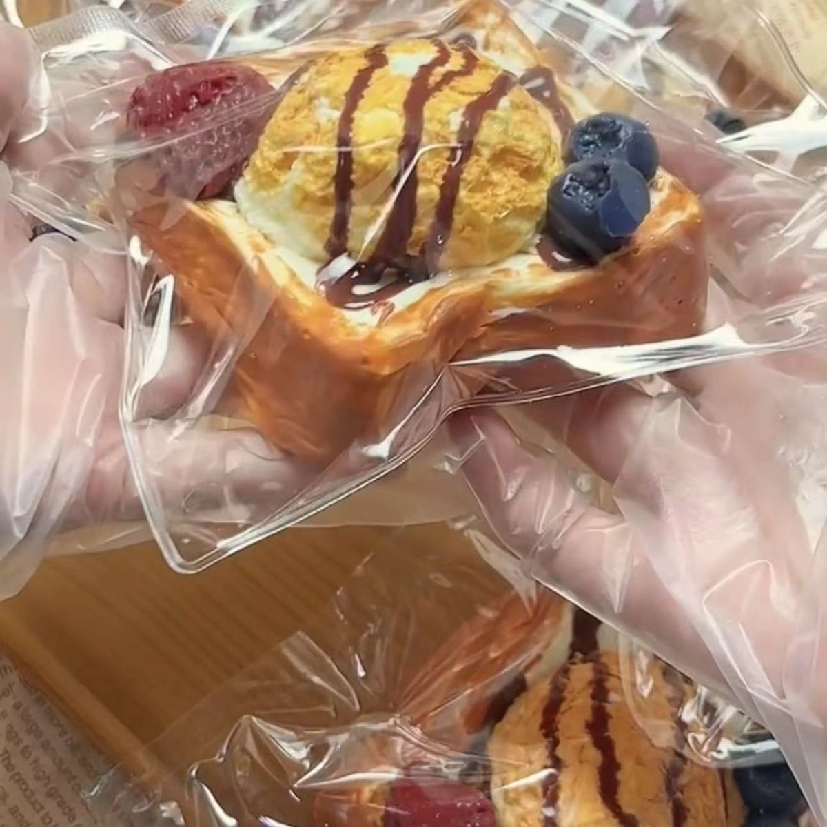 Ice Cream French Toast Slow-Rise Squishy