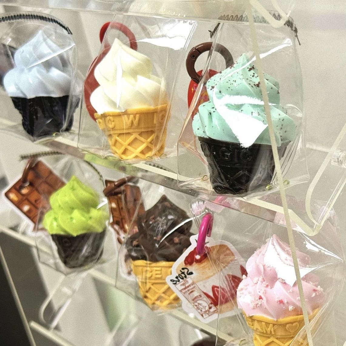 Handmade Slow-Rise Ice Cream Cone Squishy