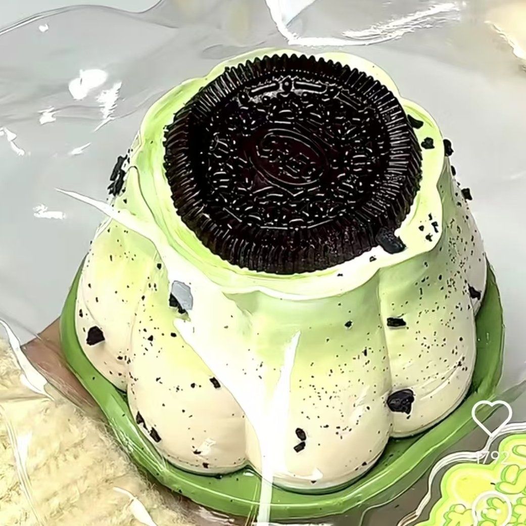 Cookies & Matcha Pudding Silicone Squishy