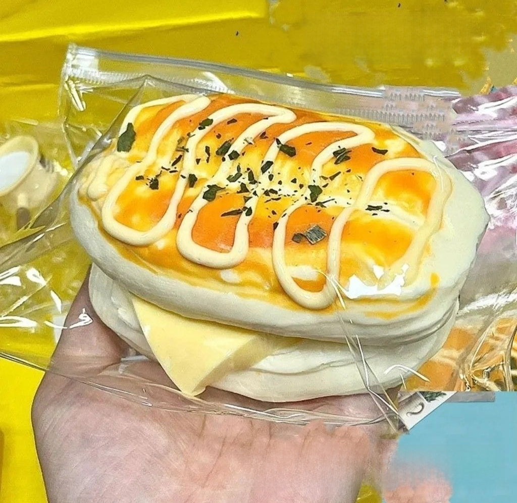 Cheese-Filled Fried Dough Squishy
