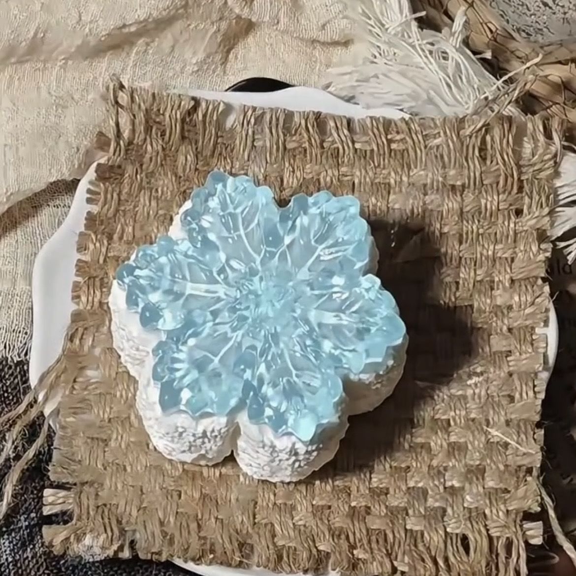 Snowflake Silicone Squishy