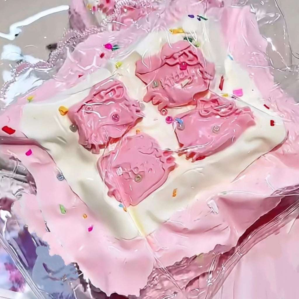 Cat Brownie Cake Silicone Squishy