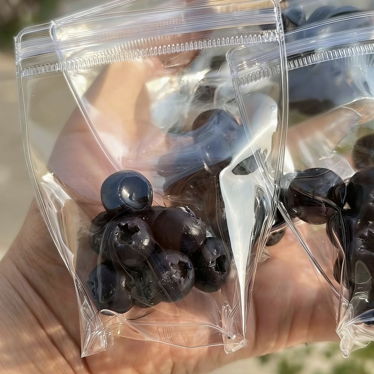Mini Blueberry Bag Silicone Squishy