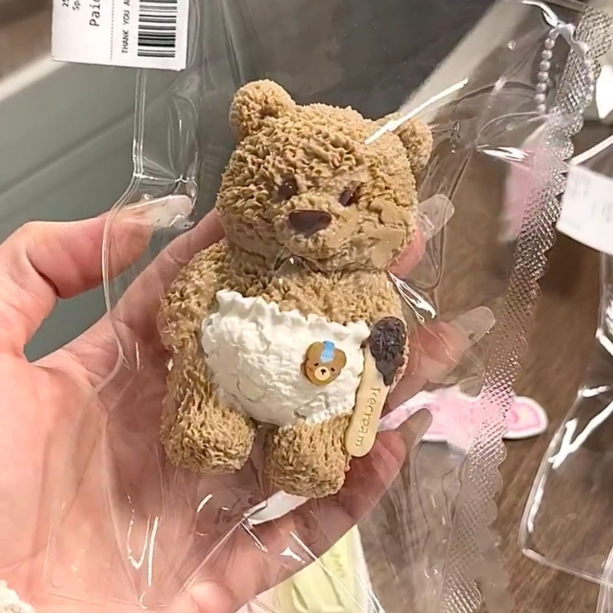 Cute Bear in Briefs Slow-Rise Squishy