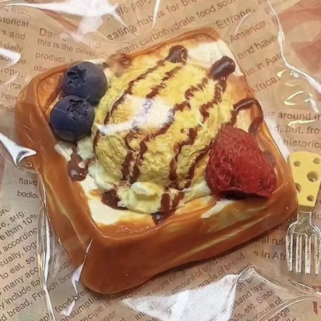 Ice Cream French Toast Slow-Rise Squishy