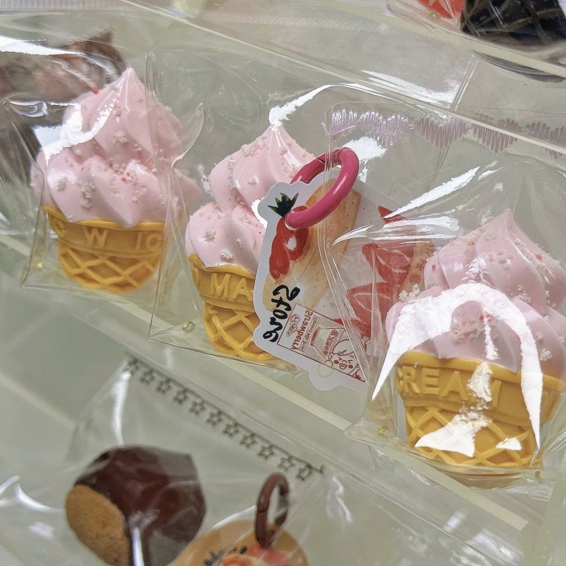Handmade Slow-Rise Ice Cream Cone Squishy