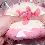 Strawberry Cream Pudding Silicone Squishy