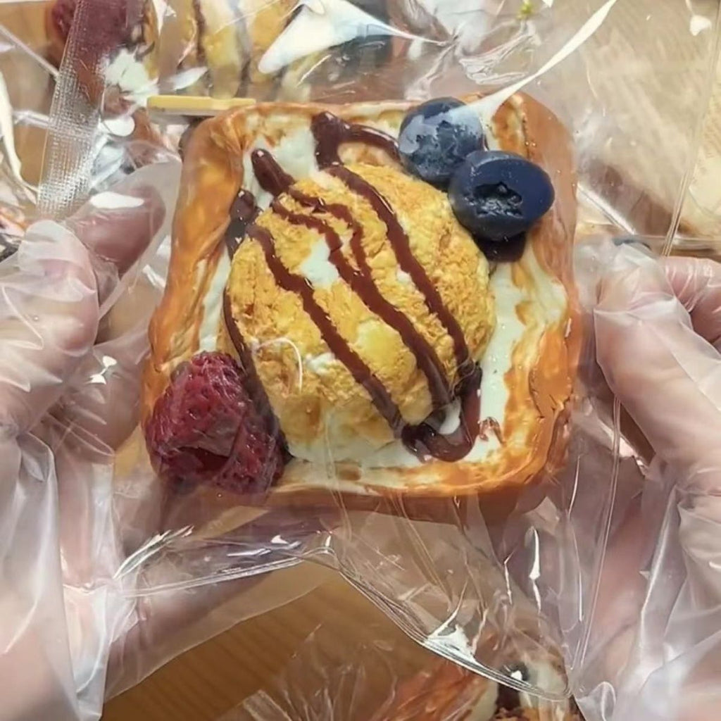 Ice Cream French Toast Slow-Rise Squishy